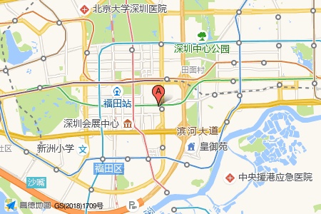 兆邦基金融大厦周边交通与配套地图