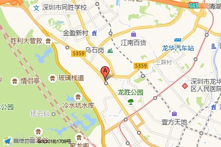 中晟置地周边交通与配套地图