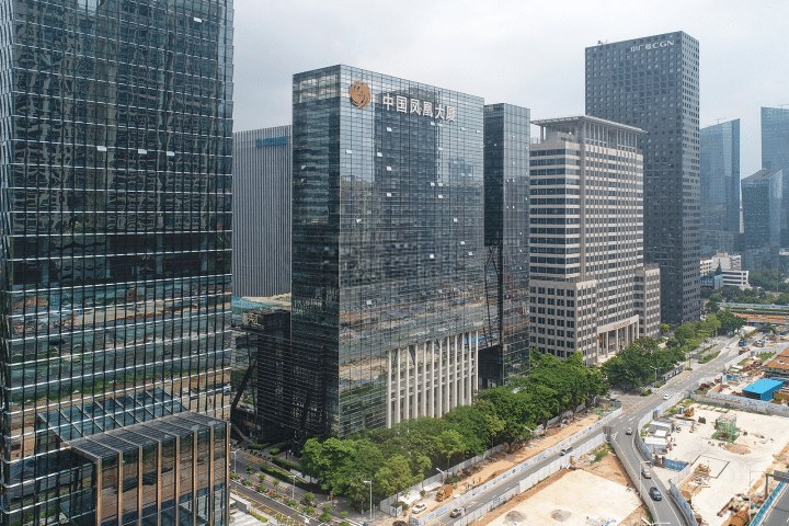 中国凤凰大厦建筑外观