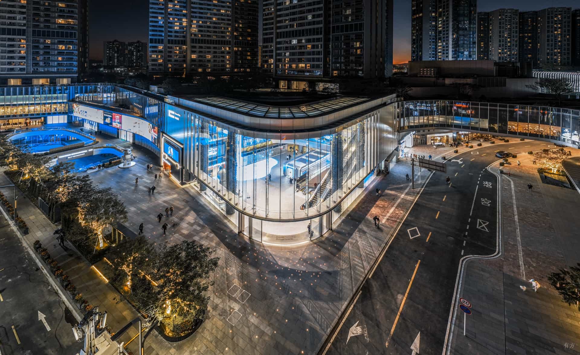 中洲湾建筑外观