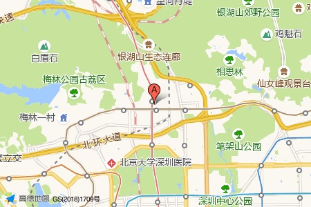 卓越城二期周边交通与配套地图