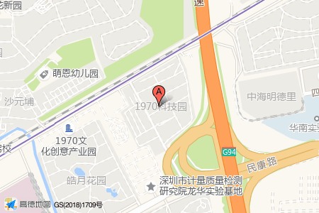 1970科技小镇周边交通位置图