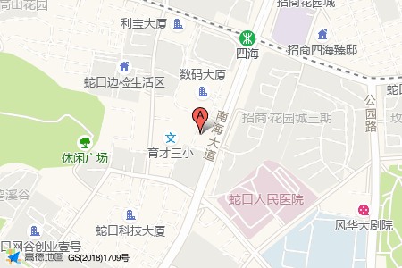 北科创业大厦周边交通位置图