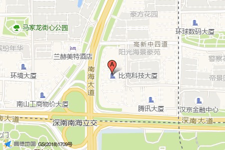 比克大厦周边交通位置图