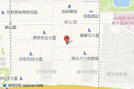 博讯科技大厦周边交通位置图