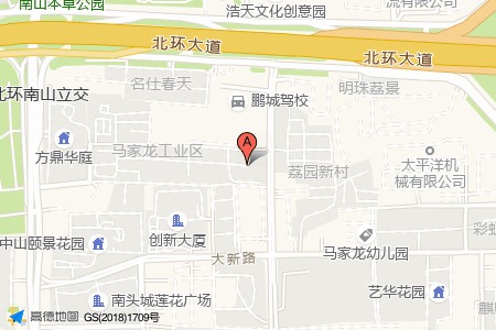 鼎元宏易大厦周边交通位置图