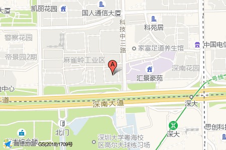 海王银河科技大厦周边交通位置图