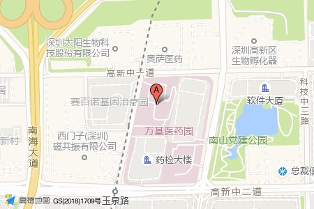 科兴科学园周边交通位置图
