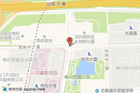 科兴生物谷周边交通位置图