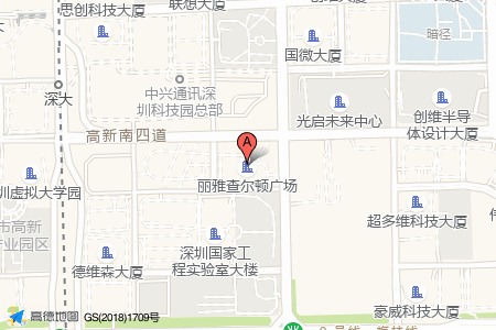 丽雅查尔顿酒店周边交通位置图