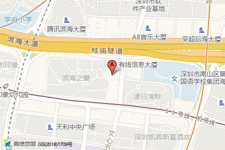闽泰大厦周边交通位置图