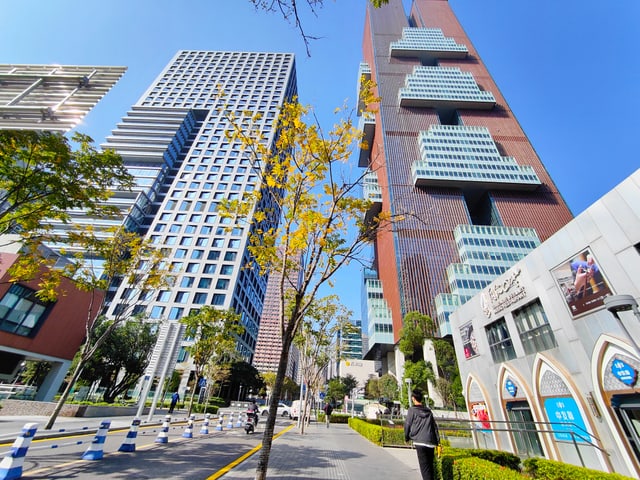 南山云科技大厦楼宇外观实拍