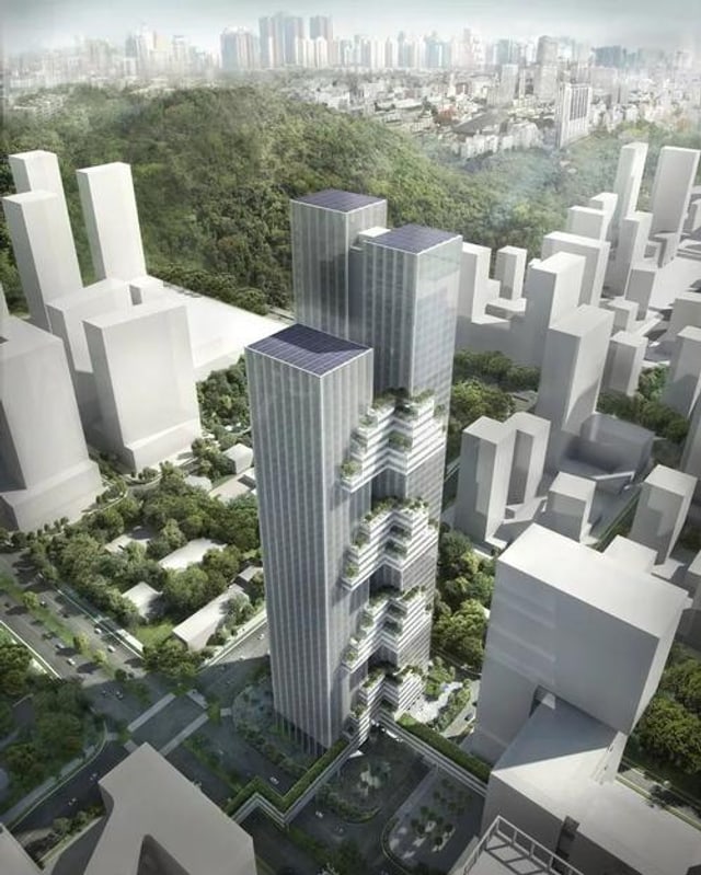 南山云科技大厦建筑设计效果图