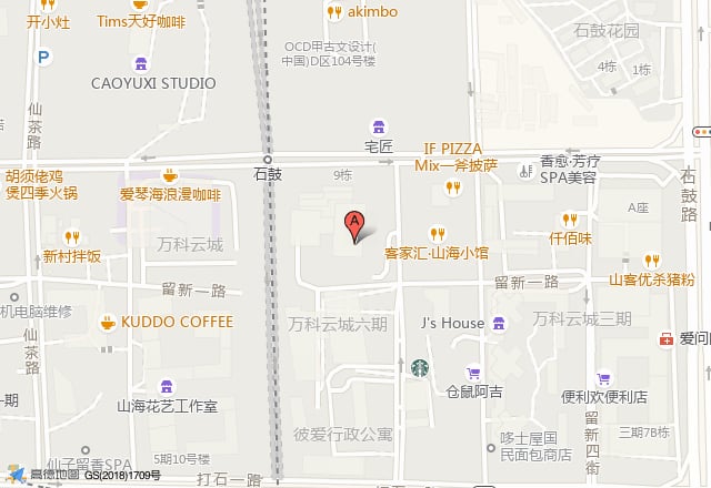 南山云科技大厦交通位置地图