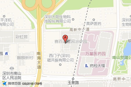 赛百诺大厦周边交通位置图
