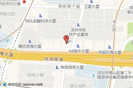 深圳创业投资大厦周边交通位置图