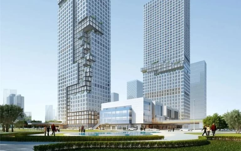 神州数码国际创新中心建筑效果图