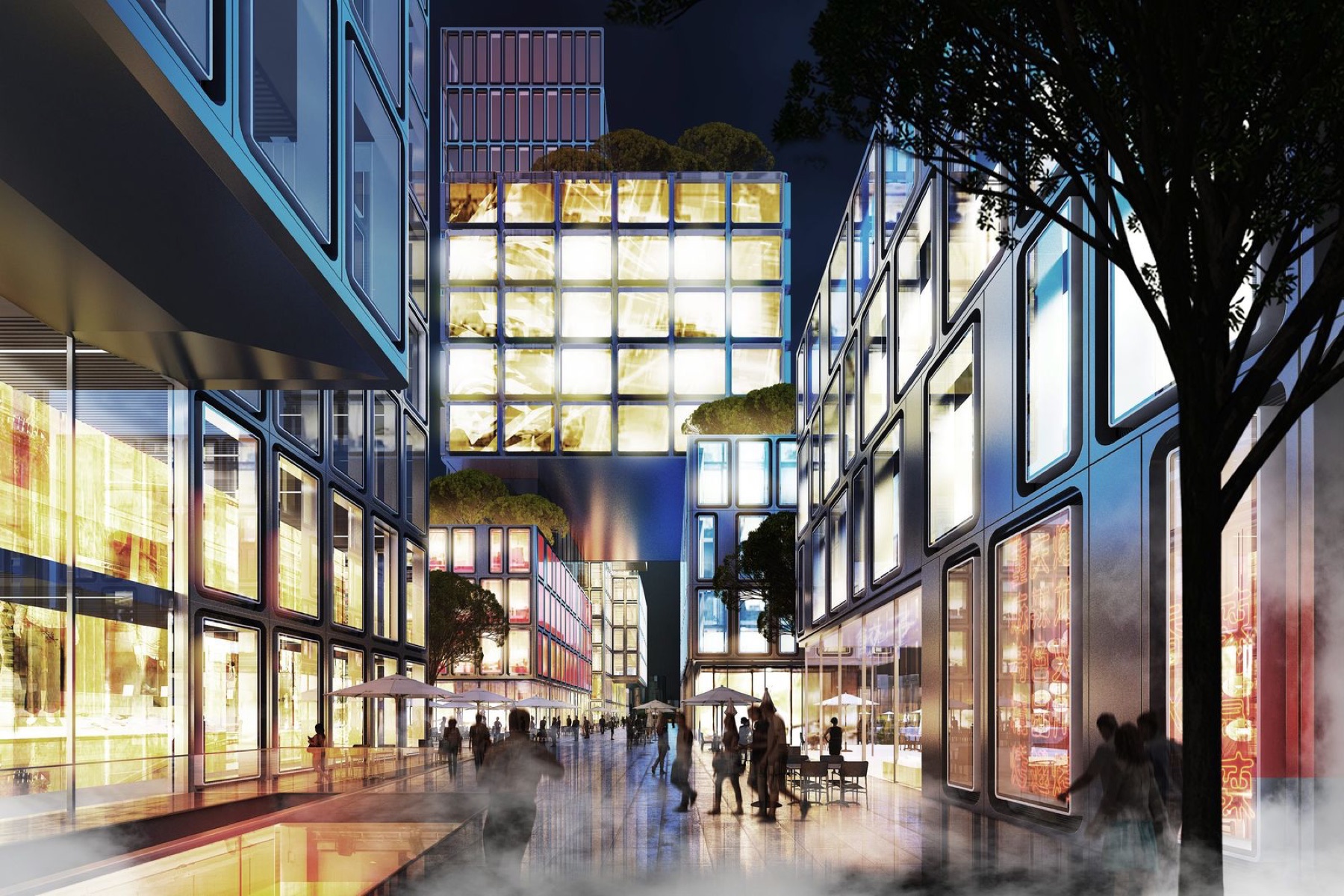 东方湾国际中心（天音总部大厦）项目建筑效果图