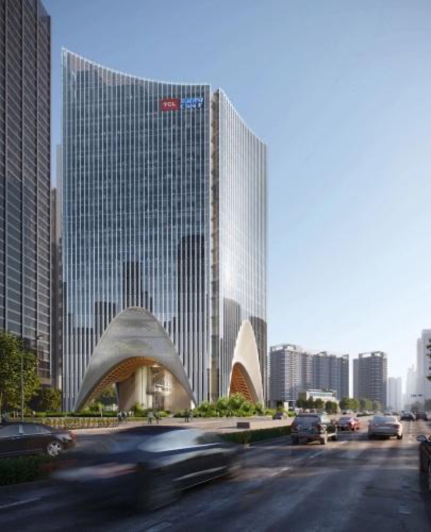 先进显示大厦项目建设实景