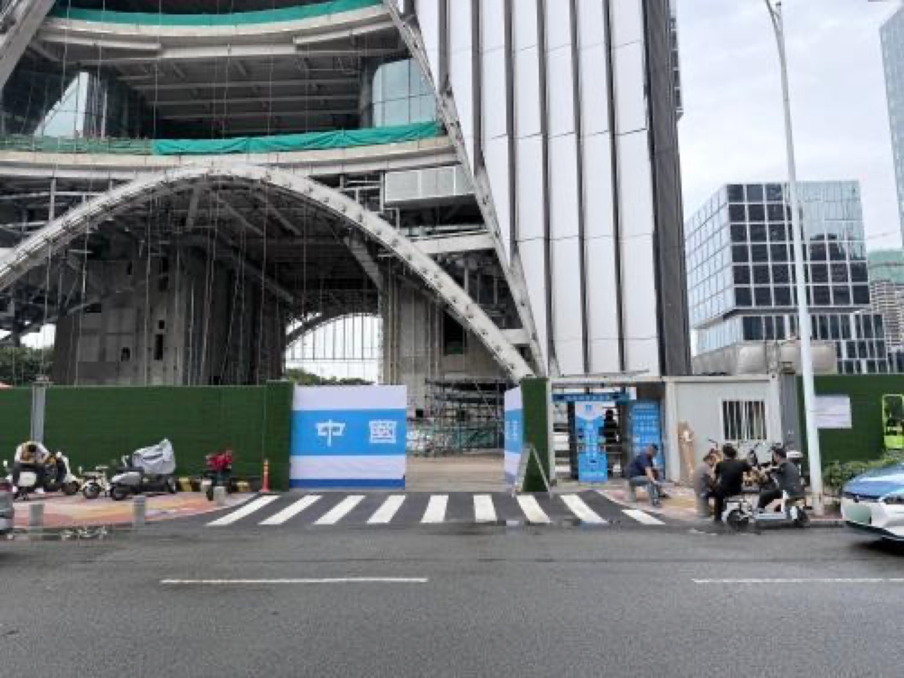 先进显示大厦项目塔楼实景
