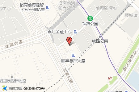 信利康大厦周边交通位置图