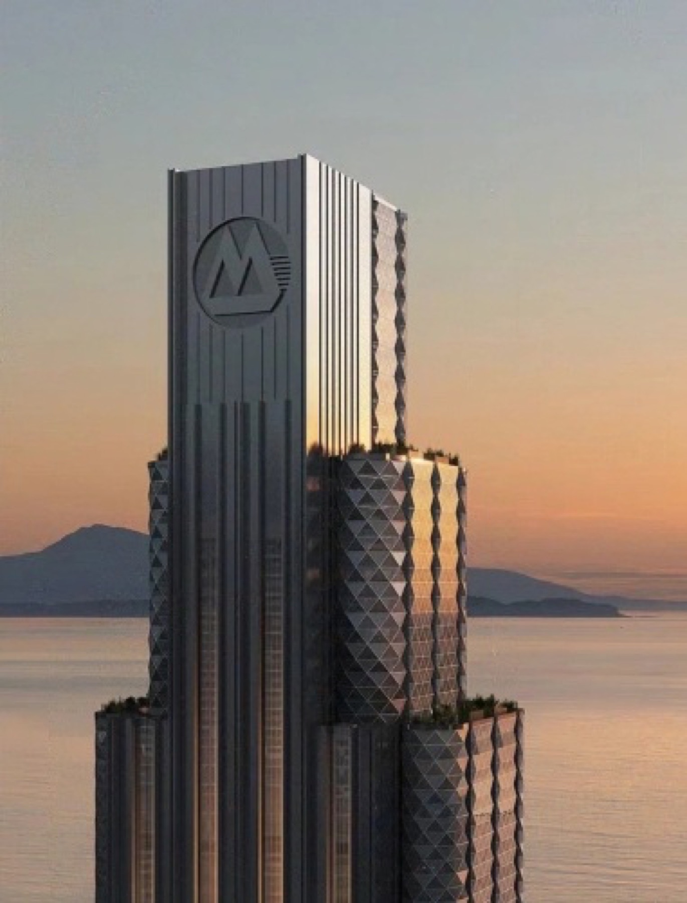 招商银行全球总部大厦项目建筑实景