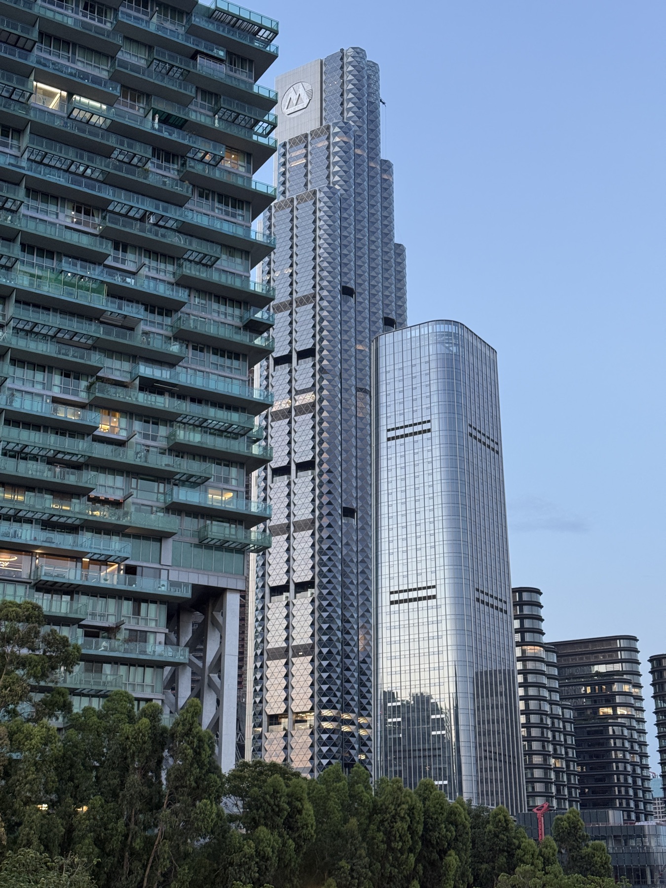招商银行全球总部大厦项目塔楼实景
