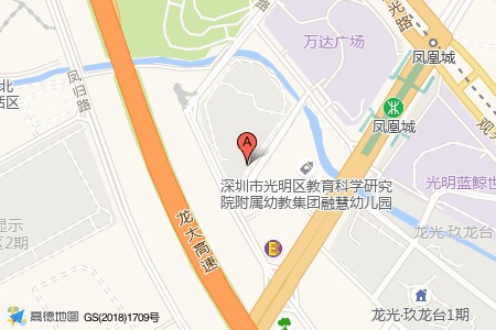 中集低轨卫星物联网产业园(中集智园)周边交通位置图