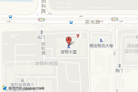 波顿大厦周边交通位置图