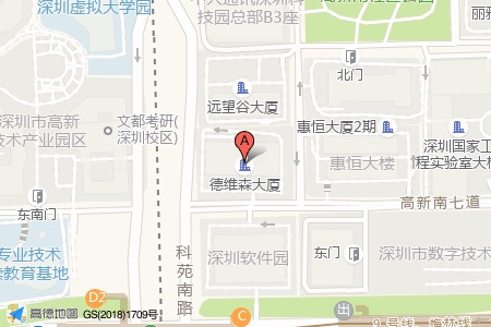 德维森大厦周边交通位置图
