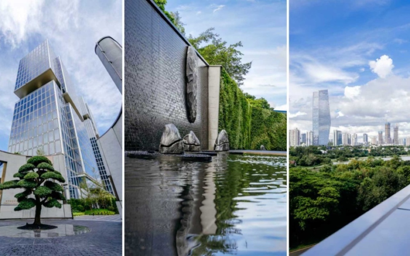 东方湾国际中心实景图