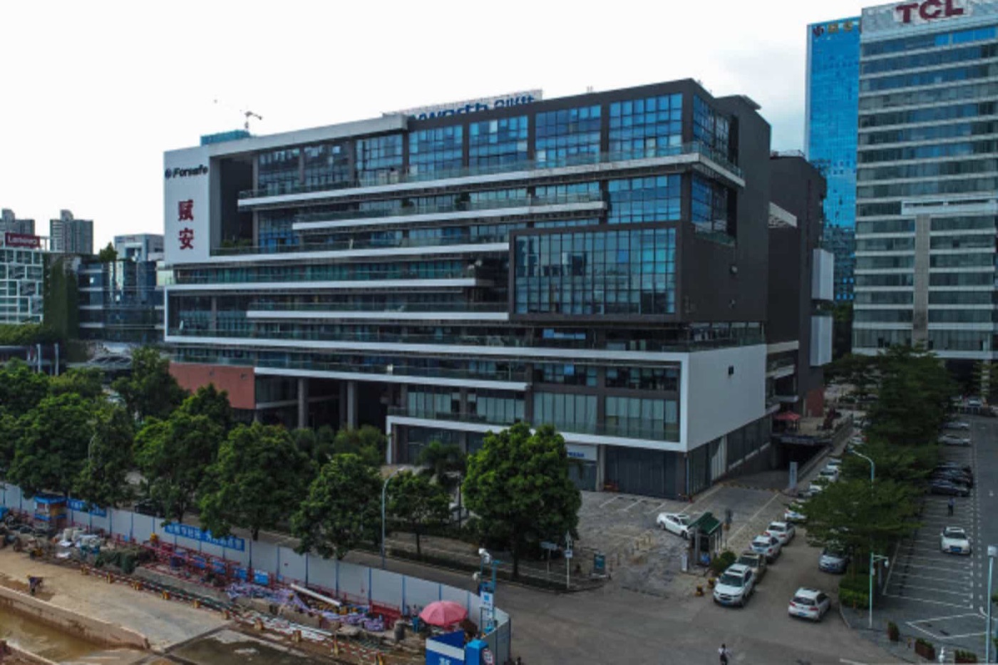 赋安科技大厦实景图