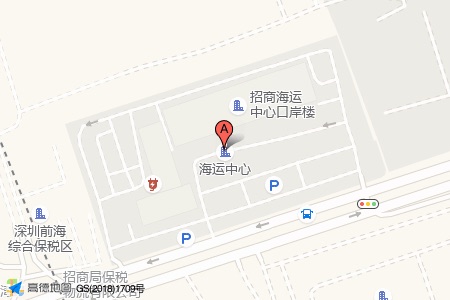 海运中心周边交通位置图