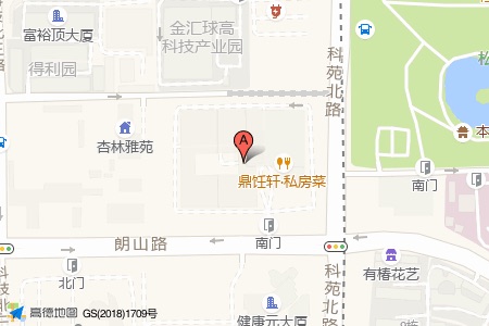 华瀚科技大厦周边交通位置图