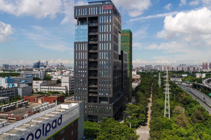 科陆大厦实景图