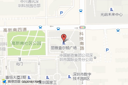 丽雅查尔顿酒店周边交通位置图