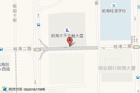 敏华控股大厦周边交通位置图