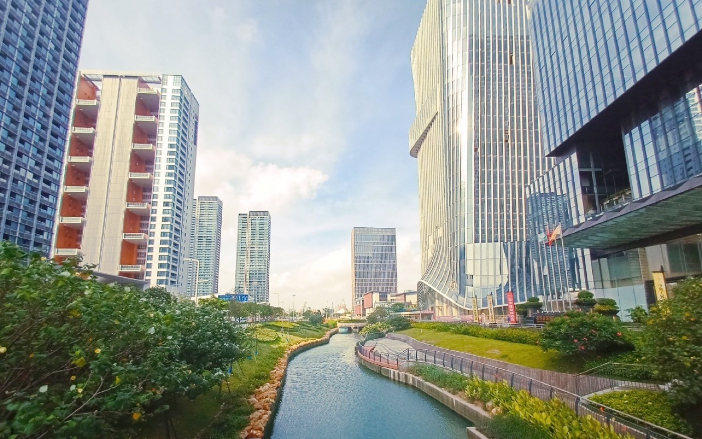 前海国际金融实景图
