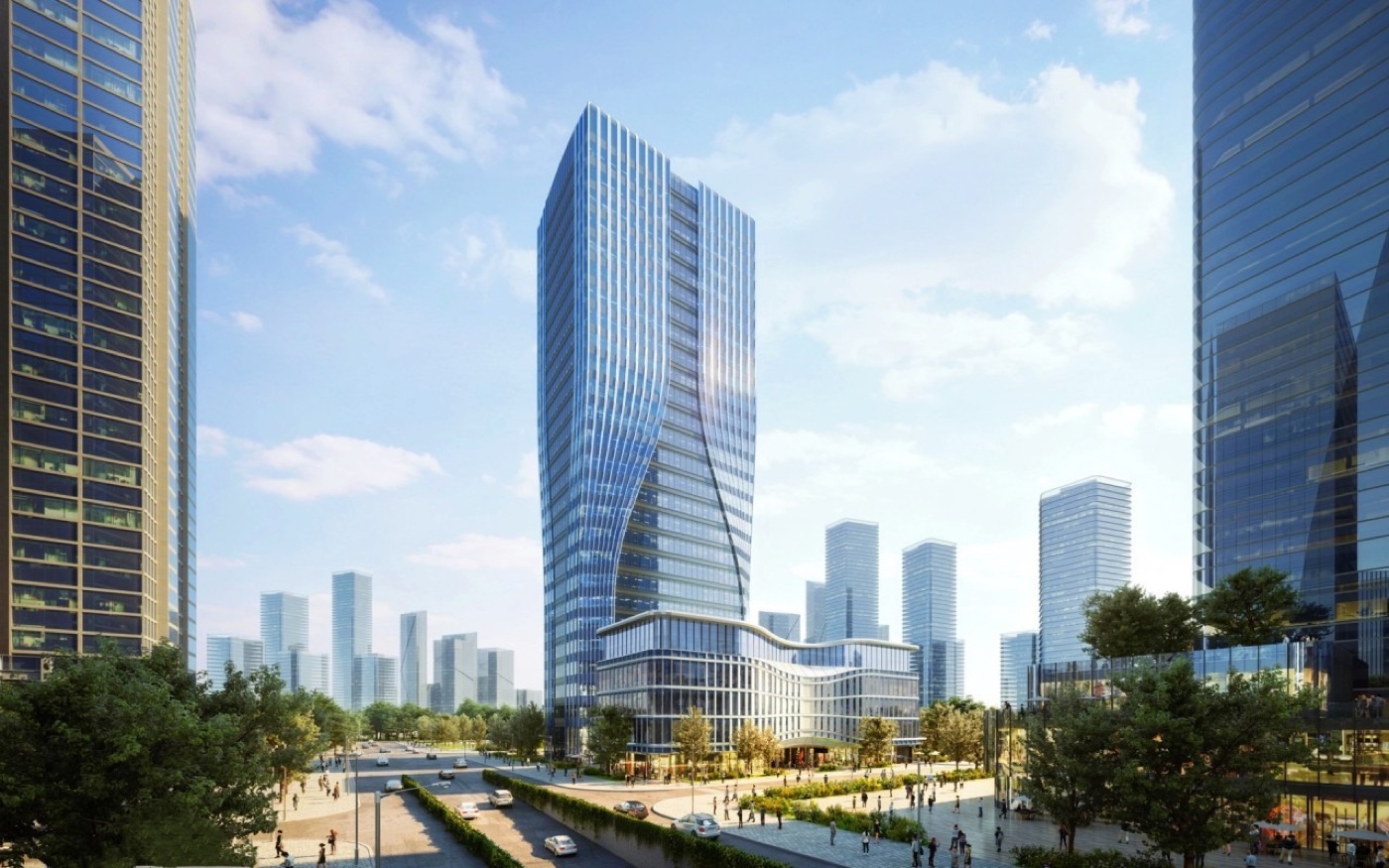 前海中冶科技大厦实景图