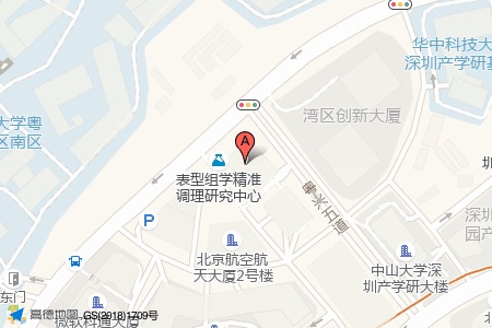 三航科技大厦周边交通位置图