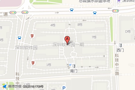 深圳软件园周边交通位置图