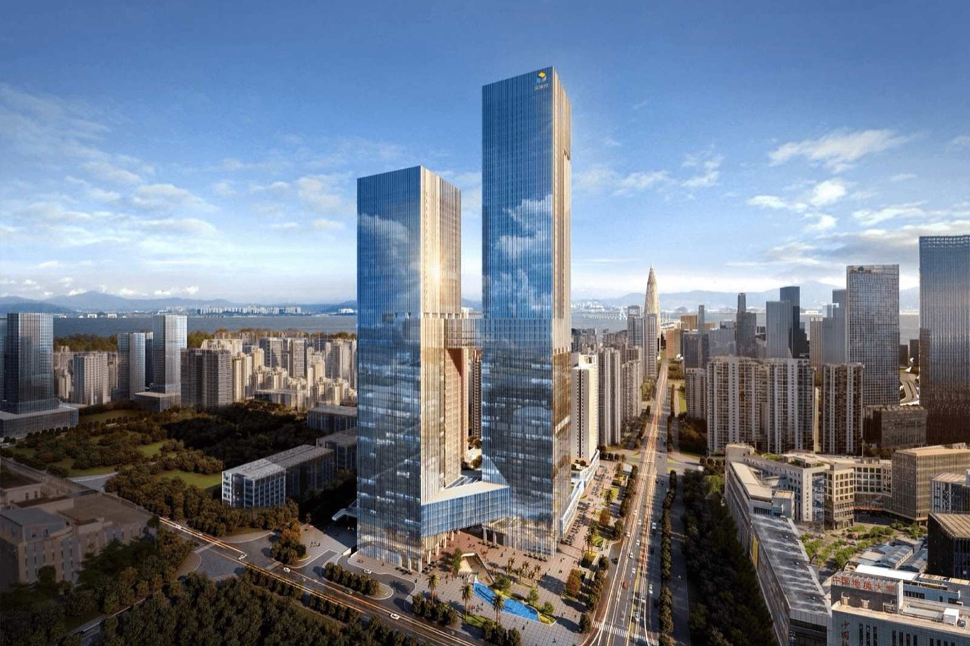 深圳湾创新科技中心实景图