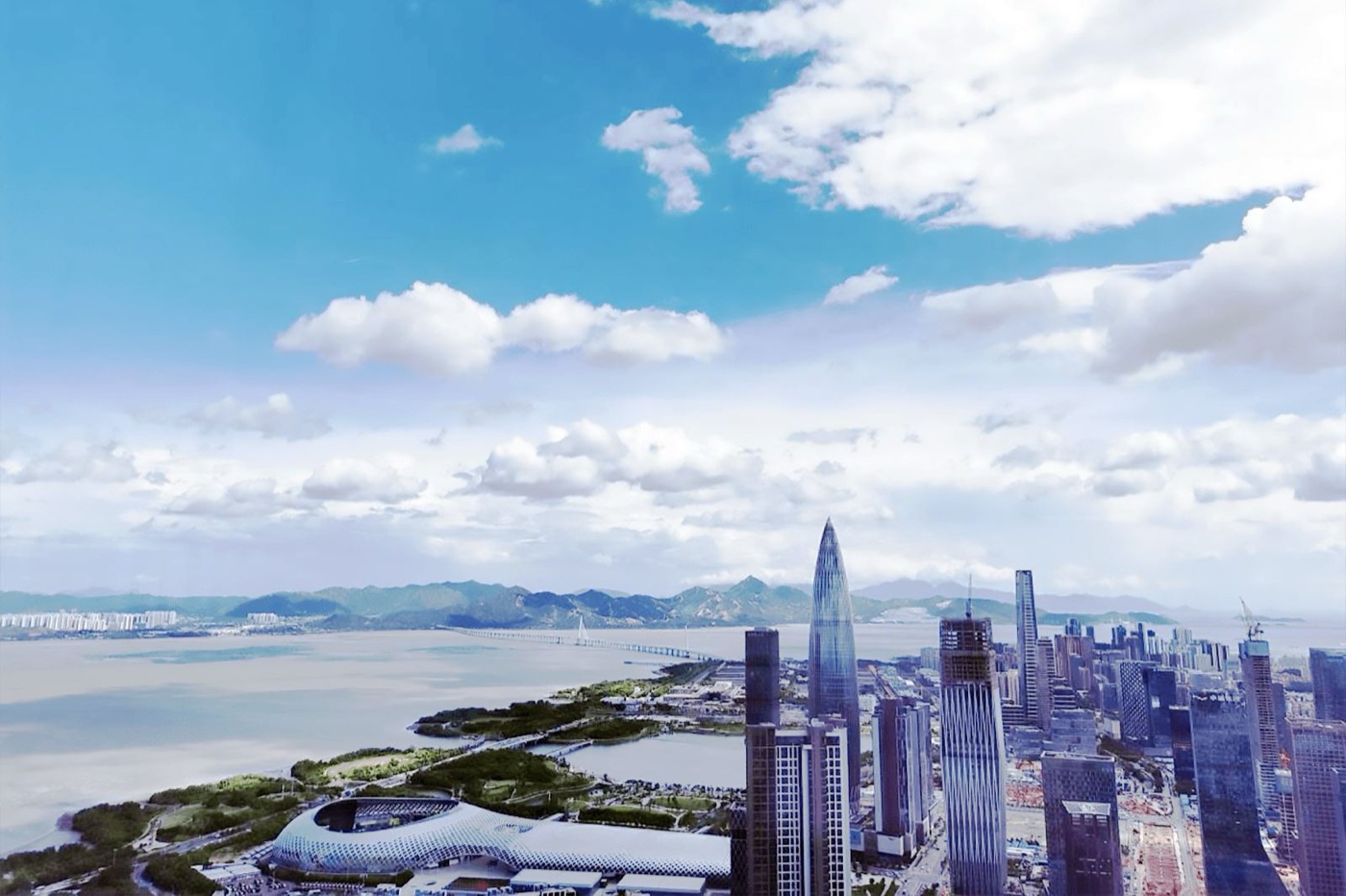 深圳湾创新科技中心实景图