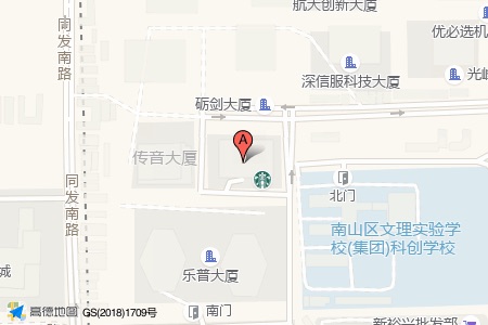 天珑大厦周边交通位置图