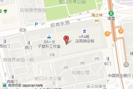 湾厦中心周边交通位置图
