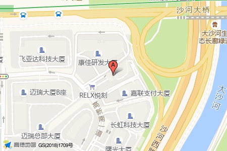 先健科技大厦周边交通位置图