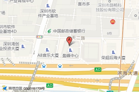 易思博软件大厦周边交通位置图