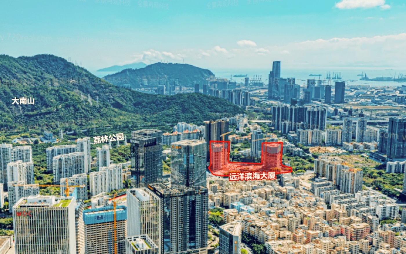 远洋滨海大厦实景图