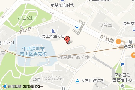 远洋滨海大厦周边交通位置图