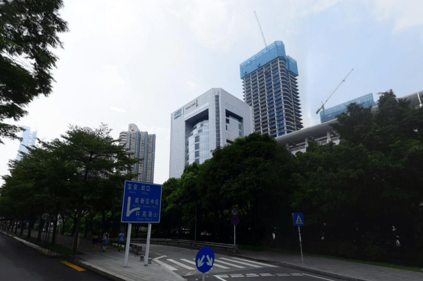 长城计算机大厦实景图